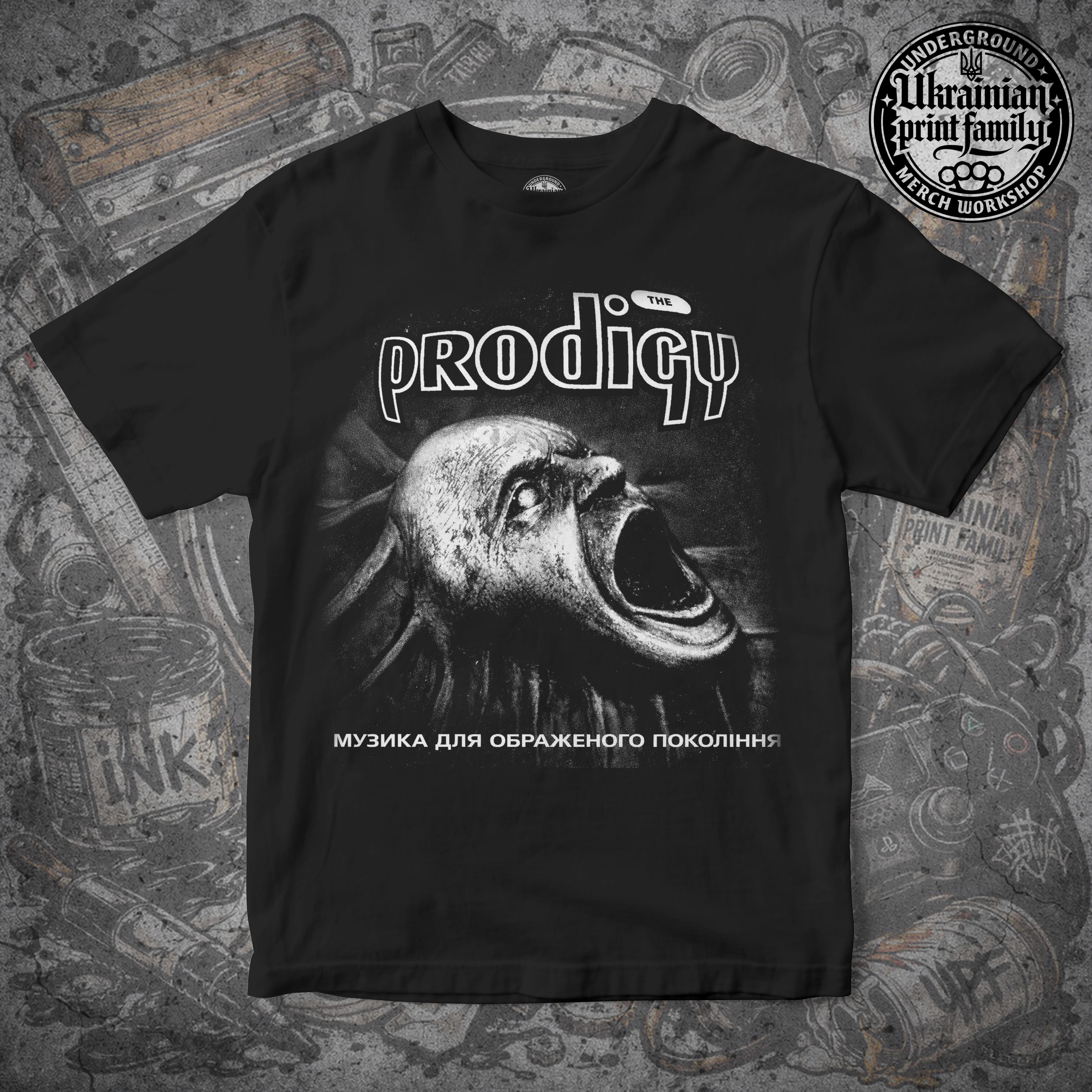 Футболка з принтом «PRODIGY»
