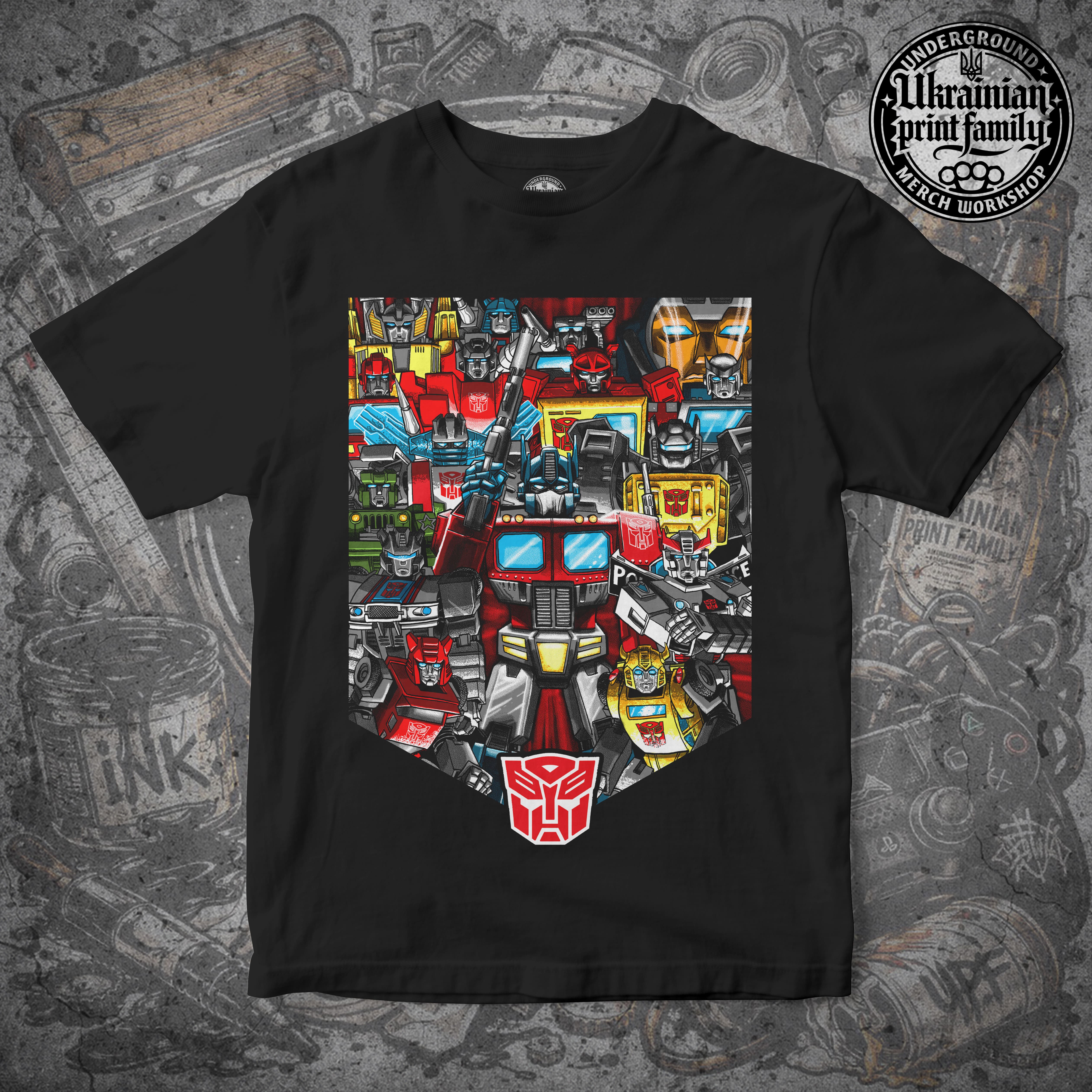 Футболка з принтом «TRANSFORMERS»