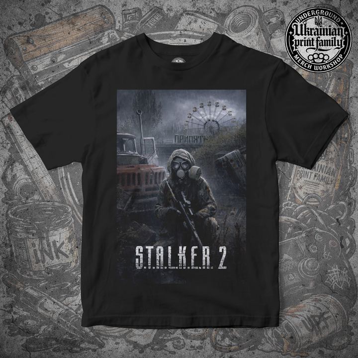 Футболка з принтом «STALKER 2»