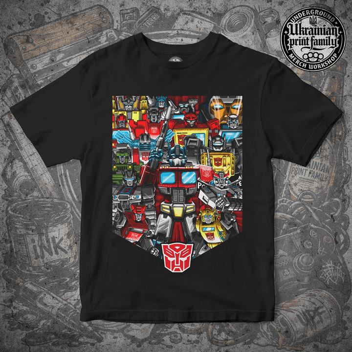 Футболка з принтом «TRANSFORMERS»